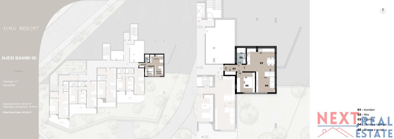 APARTAMENT 1+1 NE GREEN COAST VILLAGE