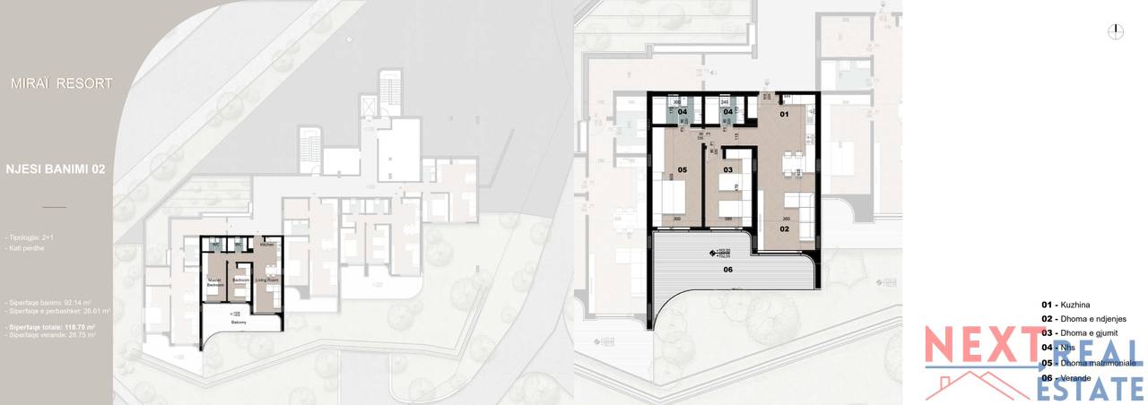 APARTAMENT 2+1+2 NE GREEN COAST VILLAGE