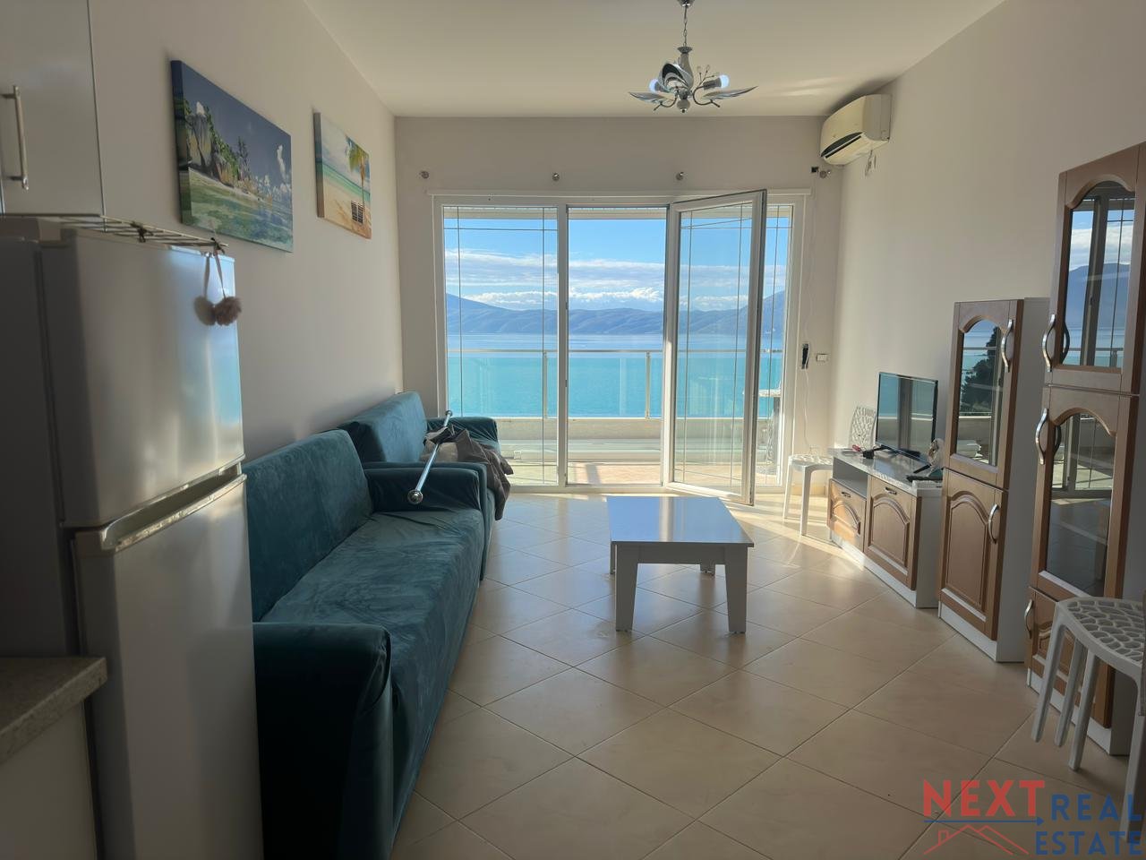 APARTAMENT EKSKLUZIV 2+1 ME QERA NË VLORË – PAMJE BALLORE DETI, KALAJA