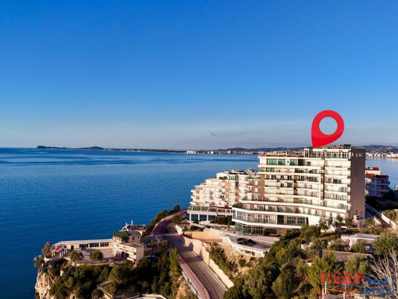 APARTAMENT EKSKLUZIV 2+1 ME QERA NË VLORË – PAMJE BALLORE DETI, KALAJA