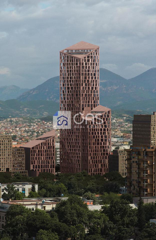 Shitet apartament 2+1 ne nje nga kullat me te reja ne Tirane ne zonen e Bulevardit te Ri