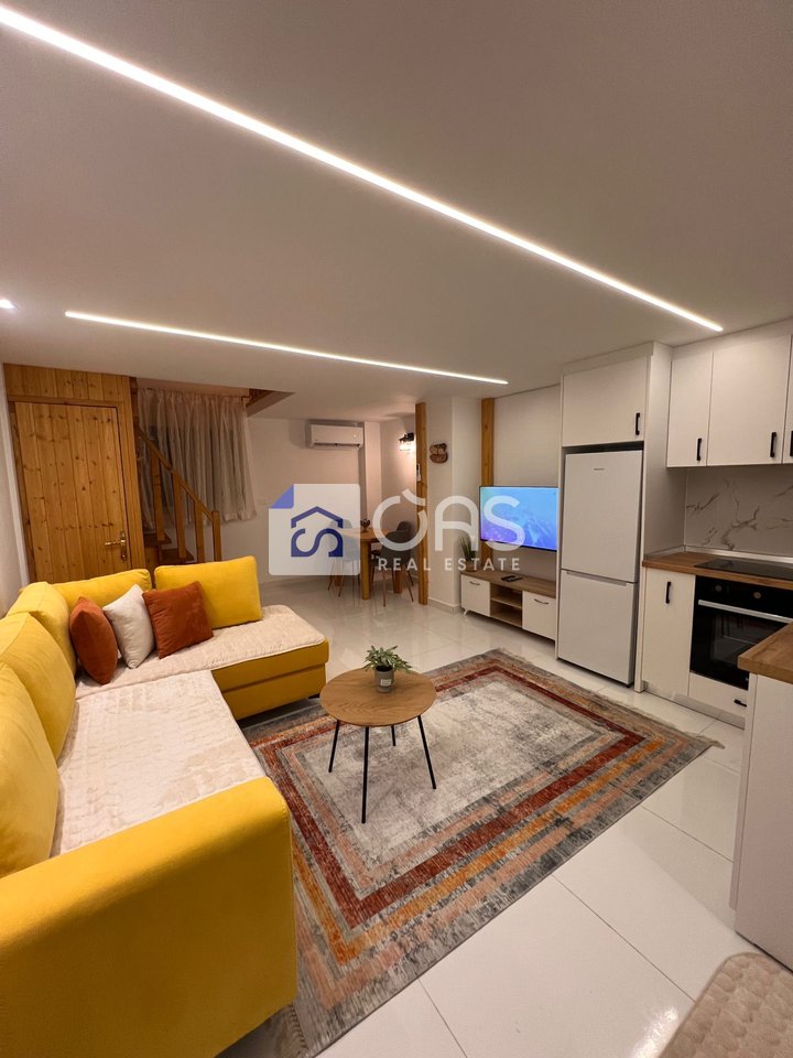 A duplex apartment 1+1 for rent near the Red School.