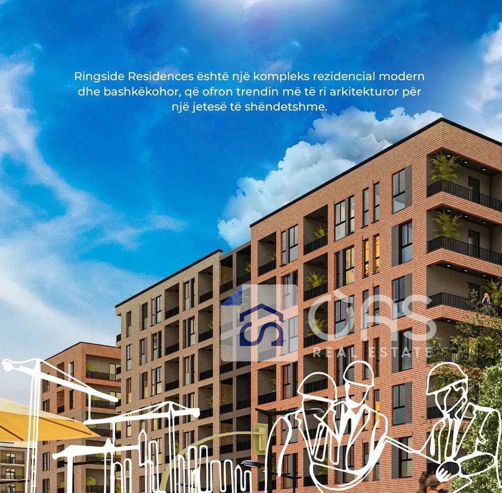 1+1 apartment for sale in Paskuqan, payment in installments