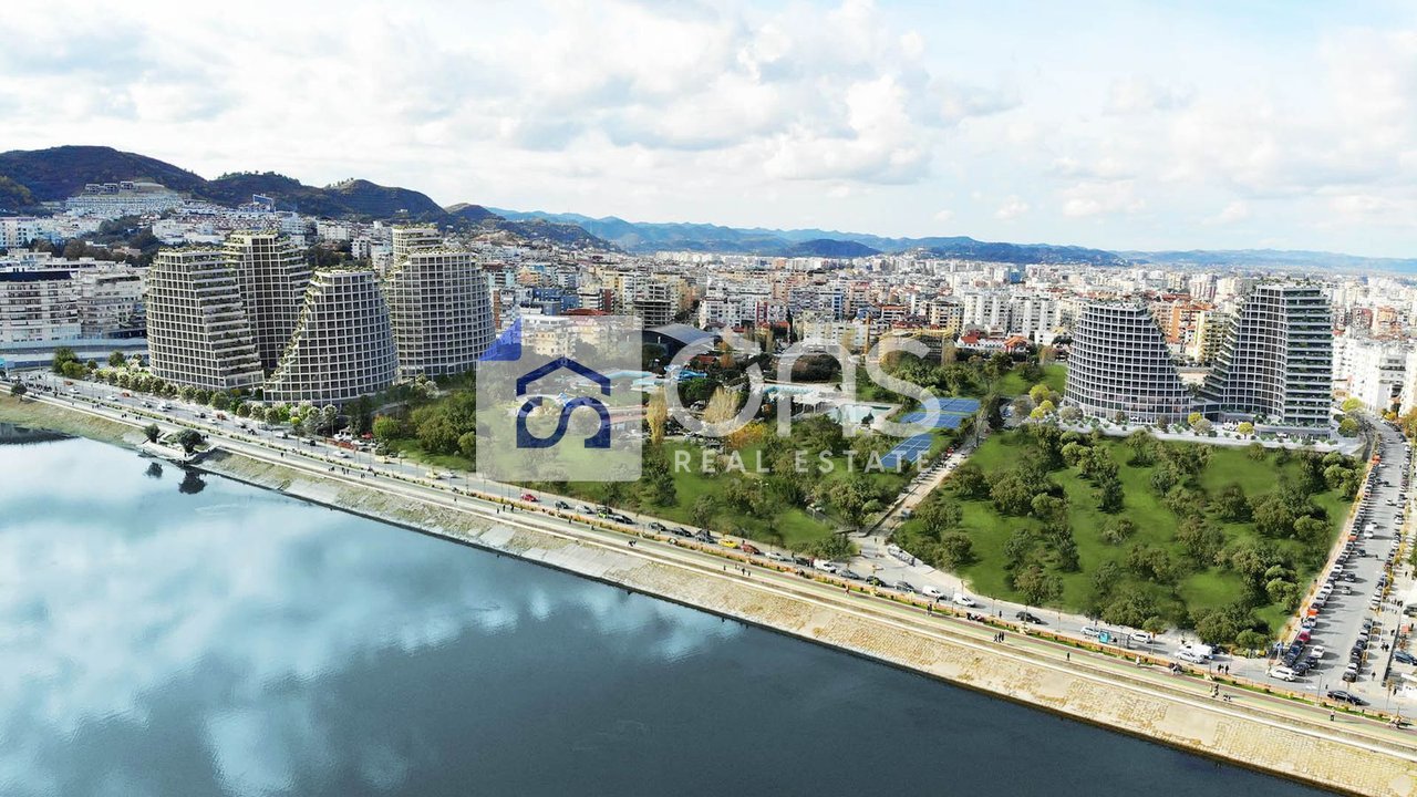 Shitet apartament 2+1+2+Verand+Parkim Tek Lake View , Liqeni artificial.