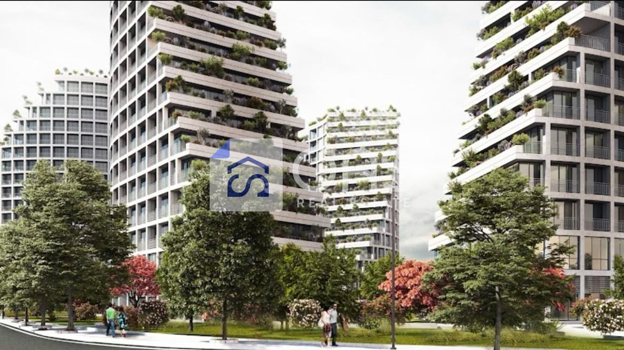 Shitet apartament 2+1+2+Verand+Parkim Tek Lake View , Liqeni artificial.