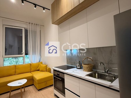 Apartament me qera 1+1 Tek 21 Dhjetori(Kompleksi Kontakt)