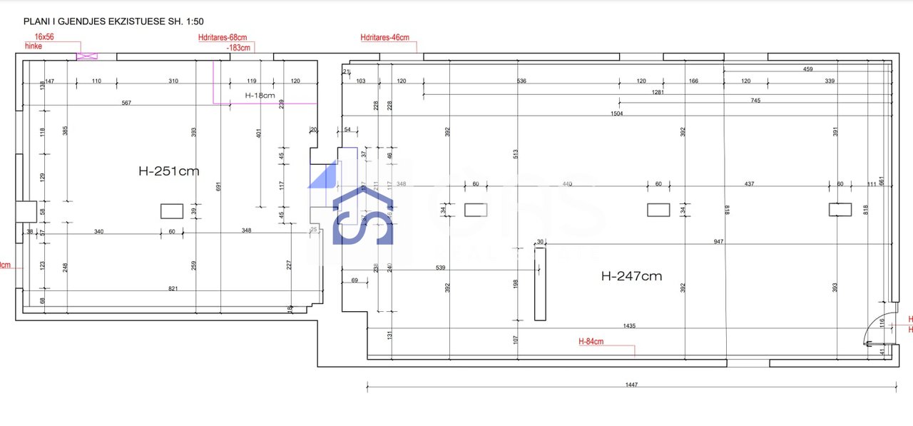 Jepet me qera ambient (open space) per Biznes te Ish Blloku, Tiranë - 3700€ | 200 m²