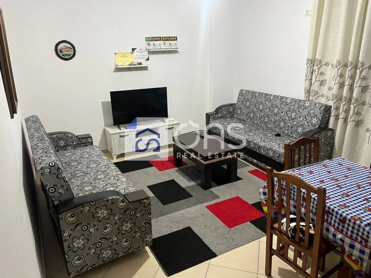 1+1 apartment for rent in Fresk