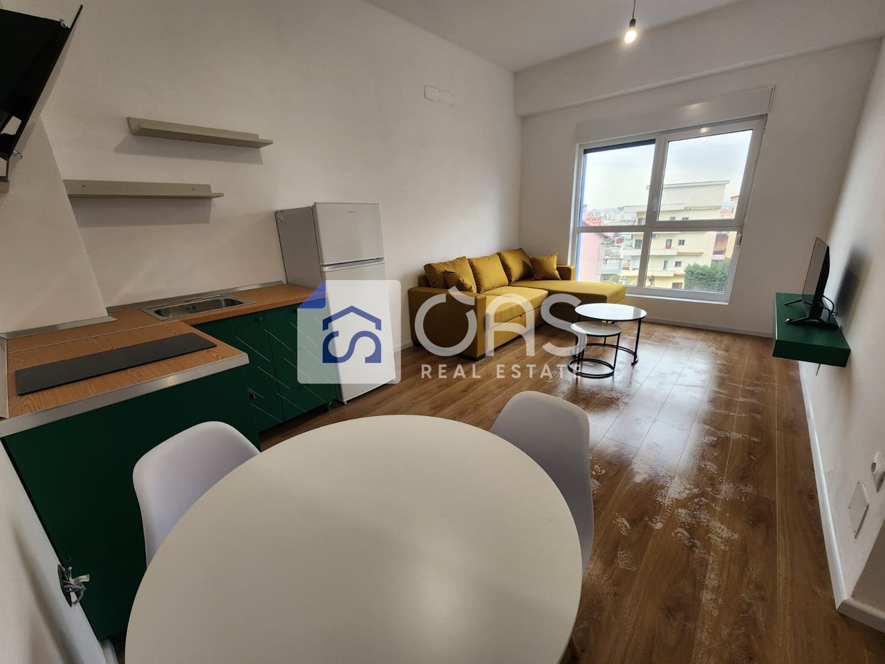 Jepet me qera Apartamenti 1+1 Ali Demi Kompleks Kaimi