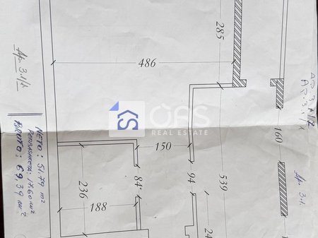 Apartment 1+1 for sale in Ali Demi