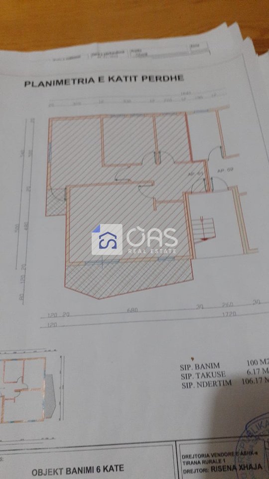 Shitet apartament 2+1 Kodra Djellit