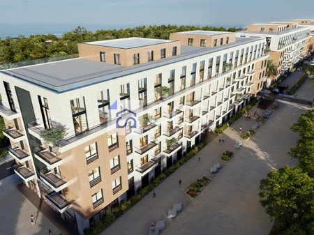 Shitet apartament 1+1 duplex ne Golem (Adria Residence)