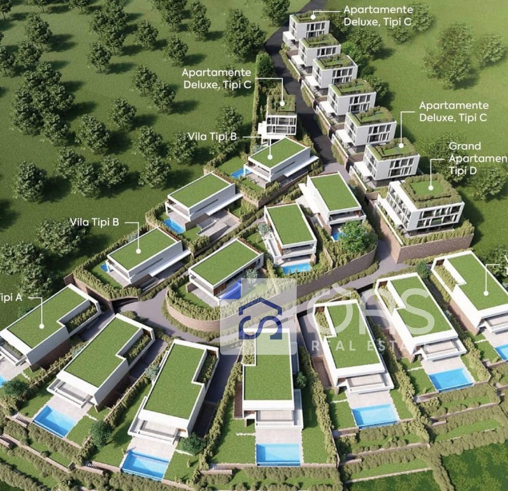 Apartment for rent 2+1+ parking space at Liqeni i Farkes "Delux O2 Residence"