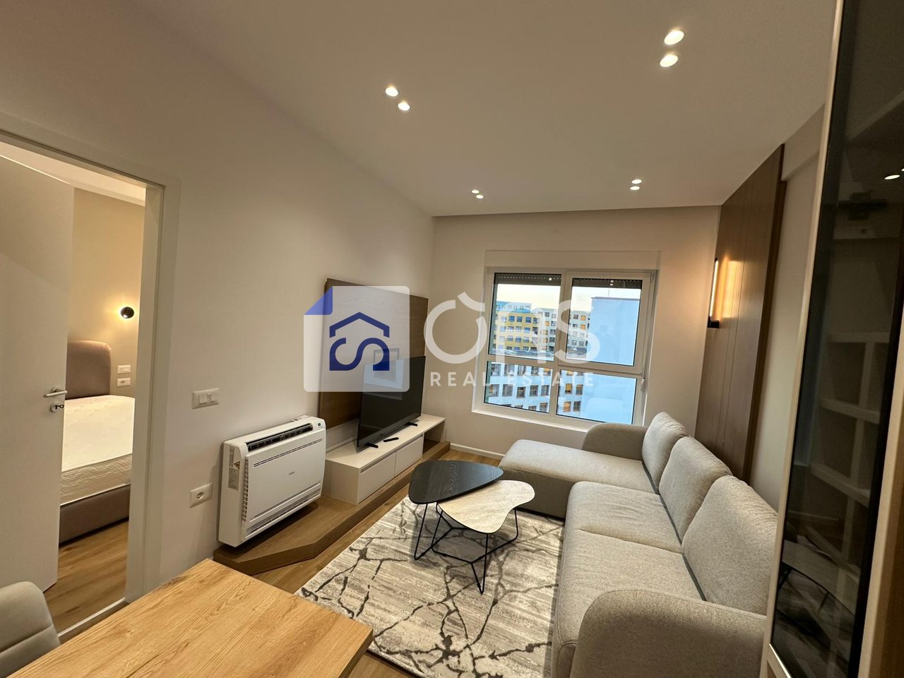 1+1 Apartment for Rent in Ali Demi, Tirana - 520€ | 60 m²   1+1 Apartment for Rent in Ali Demi, Tirana - 520€ | 60 m²