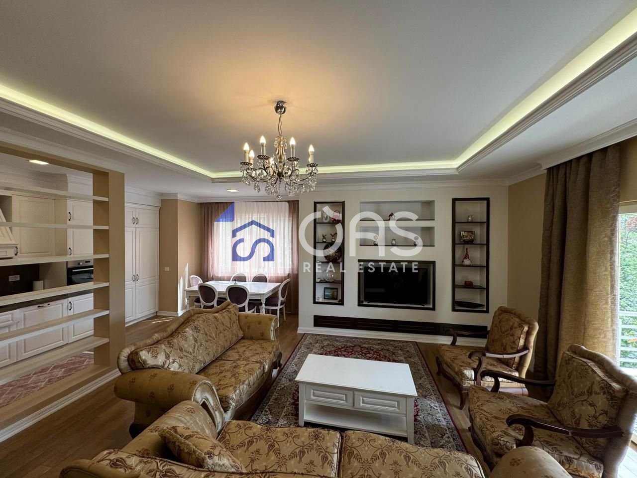 jepet apartament me qera 2+1+2+2 poste parkimi tek Liqeni i Thate