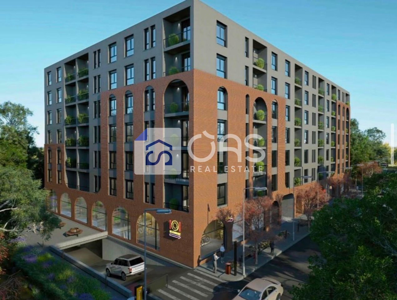 Shitet apartament 2+1+2 ne Babrru ( Monark 2  Residenc)