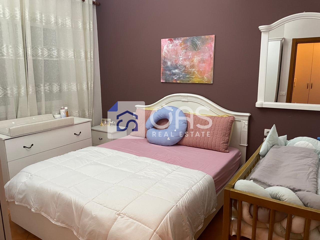 Apartment 1+1 for rent near Air Albania Stadium