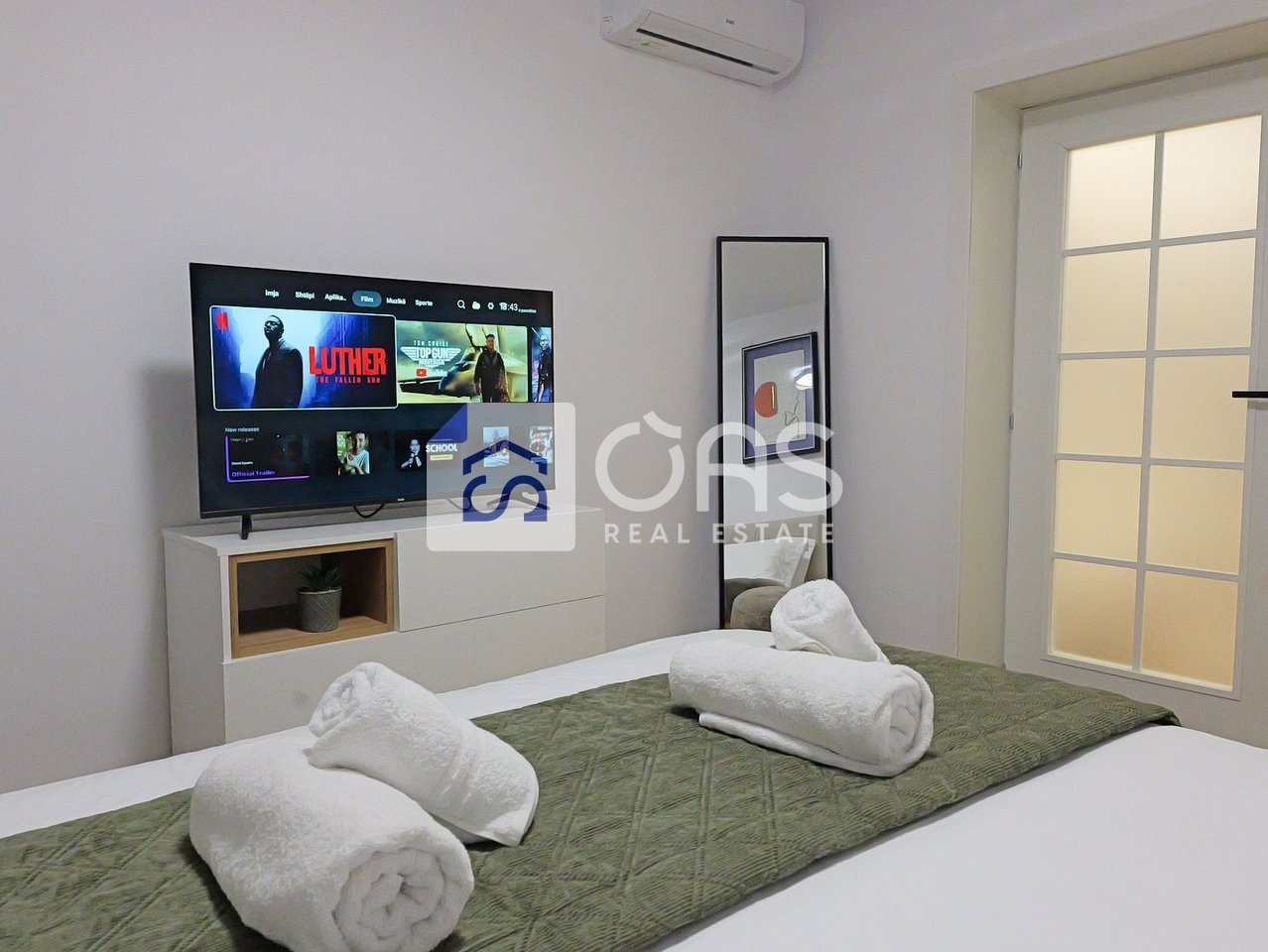 1+1 apartment for rent on Elbasan Street