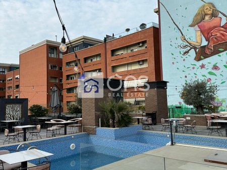 Premium Business Environment (ROOFTOP) Apartment area with arrows