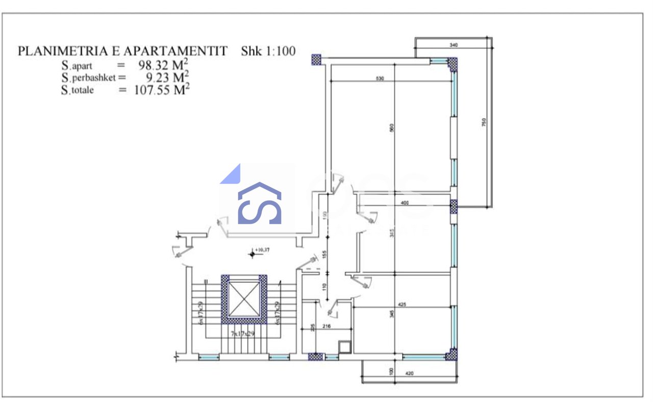 Apartment 2+1 for sale Dry Lake