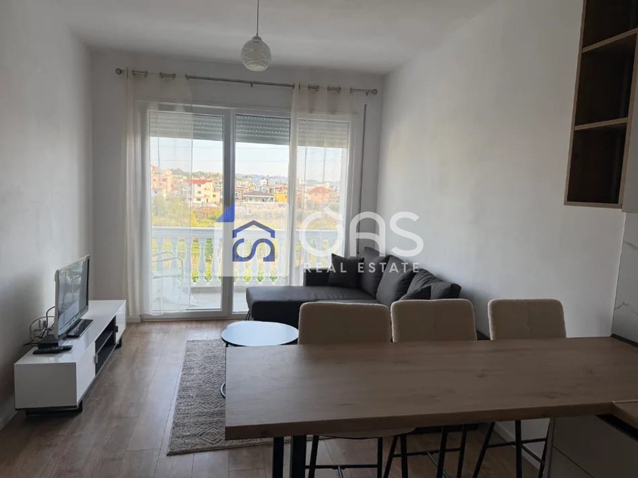 1+1 apartment for rent in Kamez