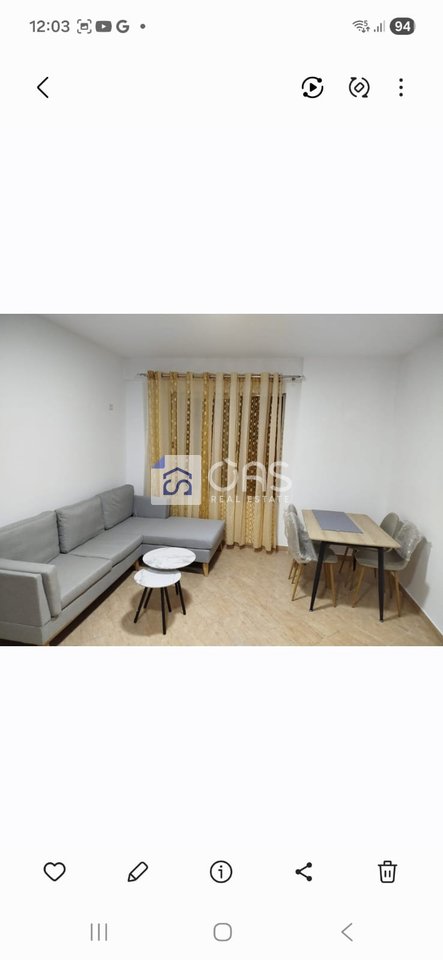 jepet me qira  Apartament 1+1 astir