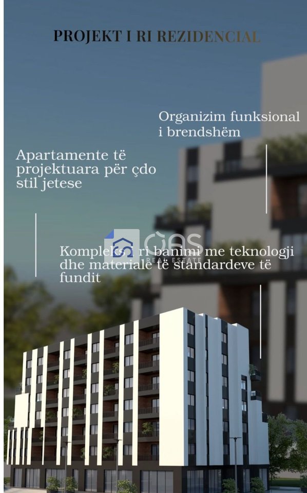 Apartment 1+1 for sale in Paskuqan