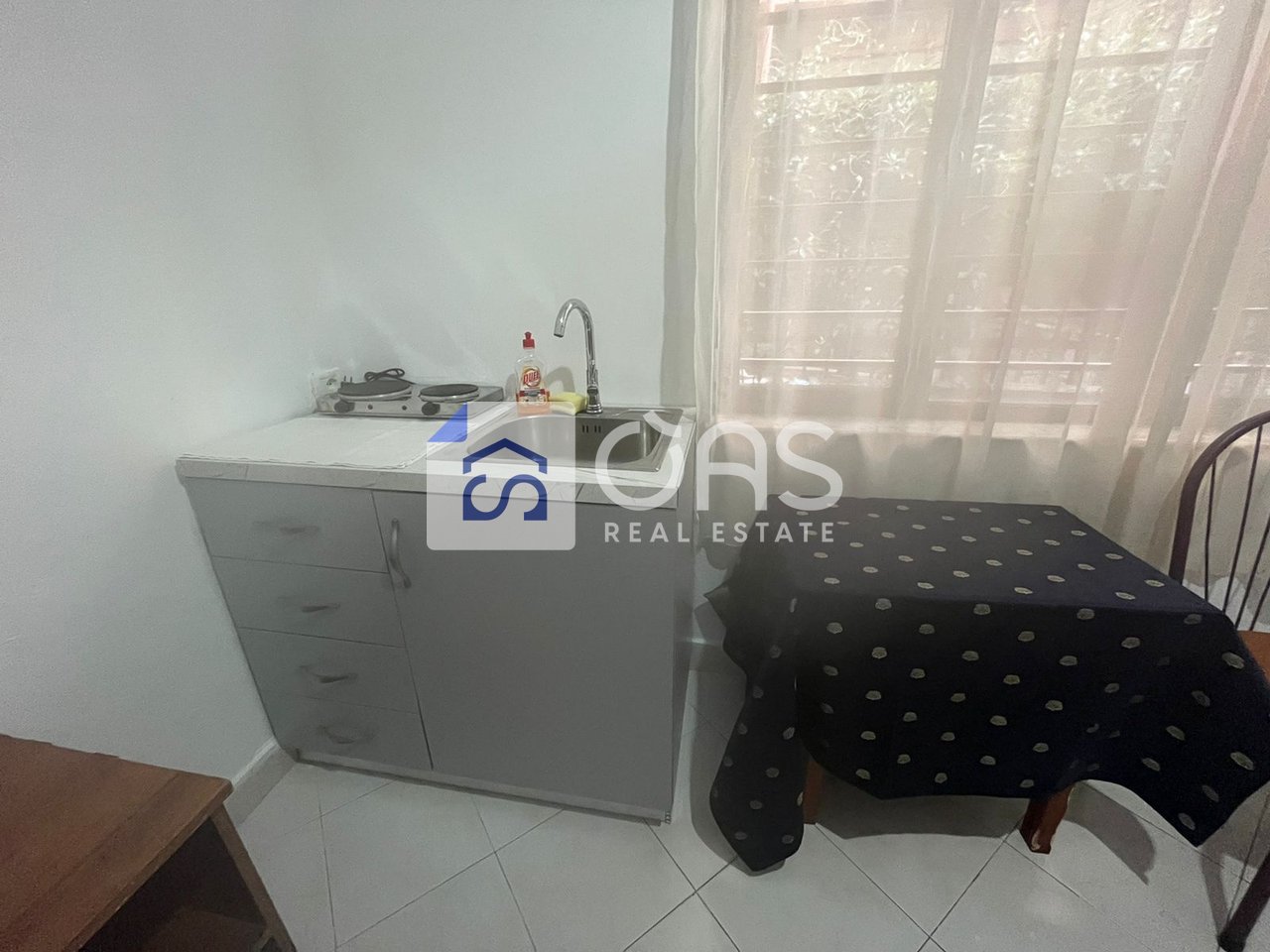 Studio apartment for rent above the German villas