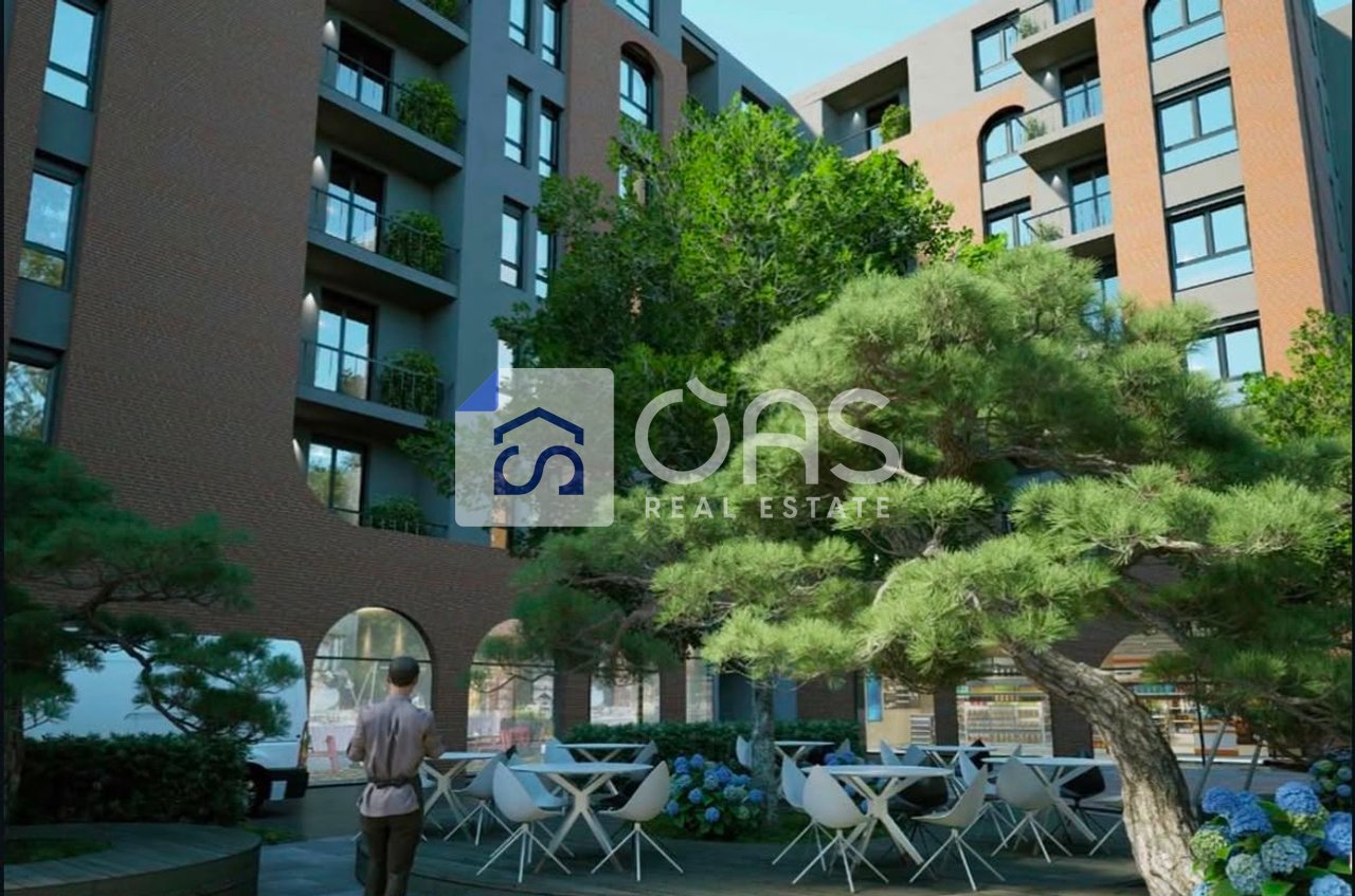 Shitet apartament 2+1 ne Babrru (Monark 2 Residenc) .