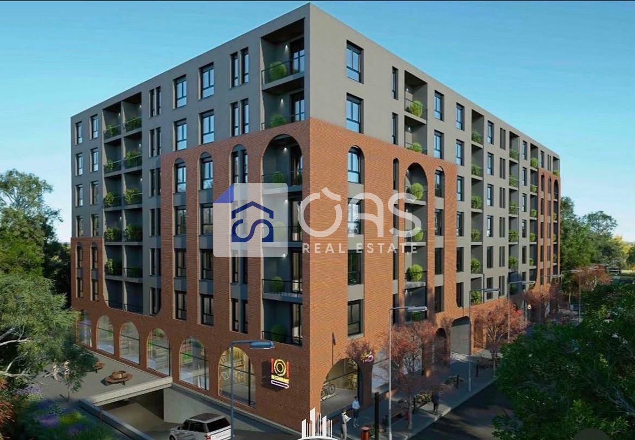 Shitet apartament 2+1 ne Babrru (Monark 2 Residenc) .