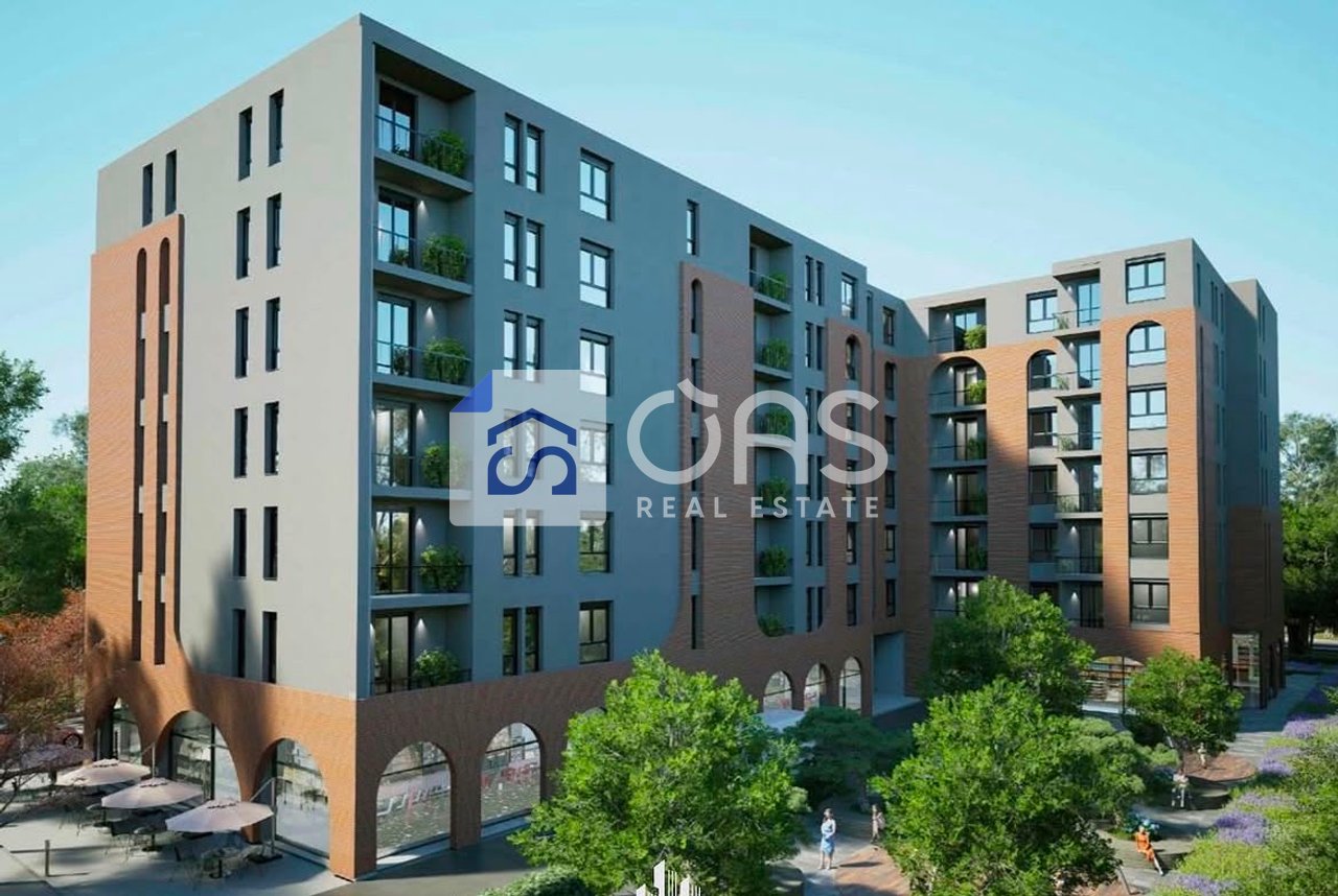 Shitet apartament 2+1 ne Babrru (Monark 2 Residenc) .