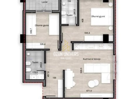 Shitet Apartament 2+1+2 , Splendor Residence, Porcelan!
