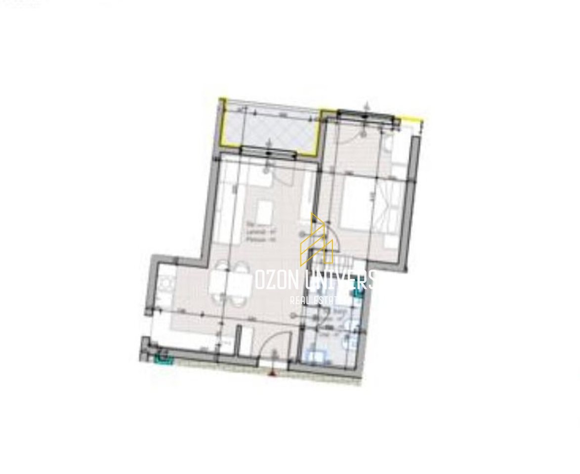 Apartament 1+1 për Shitje – Kompleksi Aluna, Paskuqan!