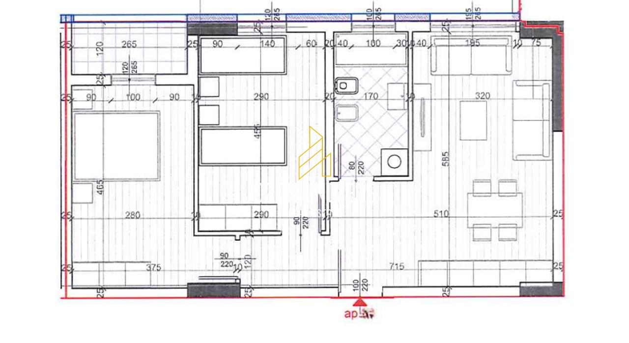 Apartament 2+1 për shitje në Don Bosko!