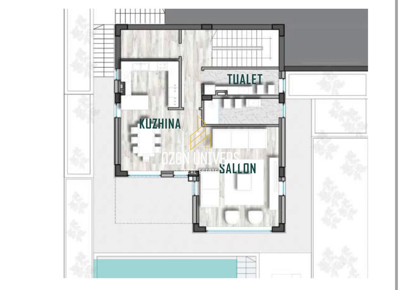 Ville con piscina in vendita – San Nicolas Residences, Palasë!
