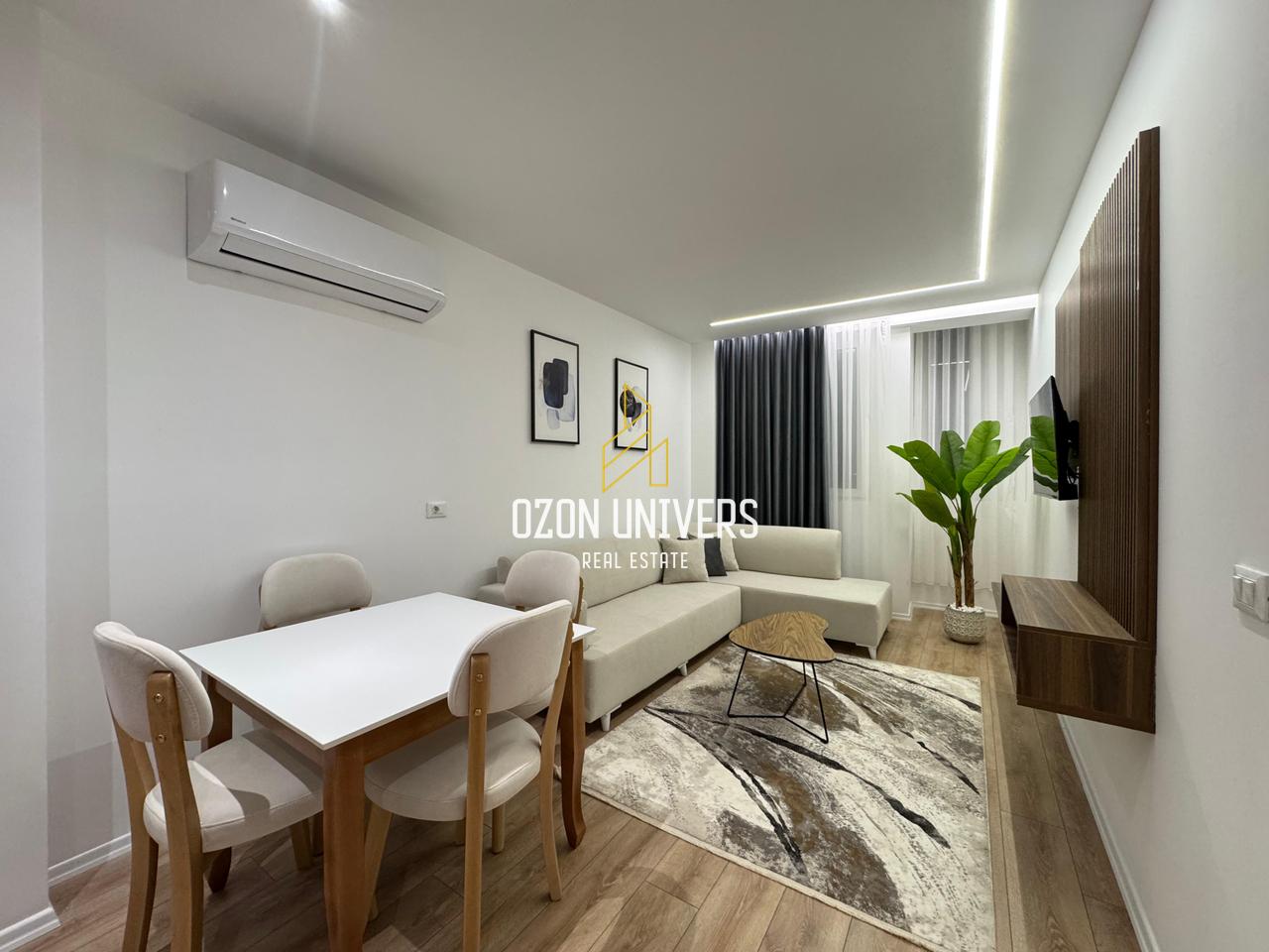 Modern 1+1 apartment, never inhabited before, for sale on Fortuzi Street!