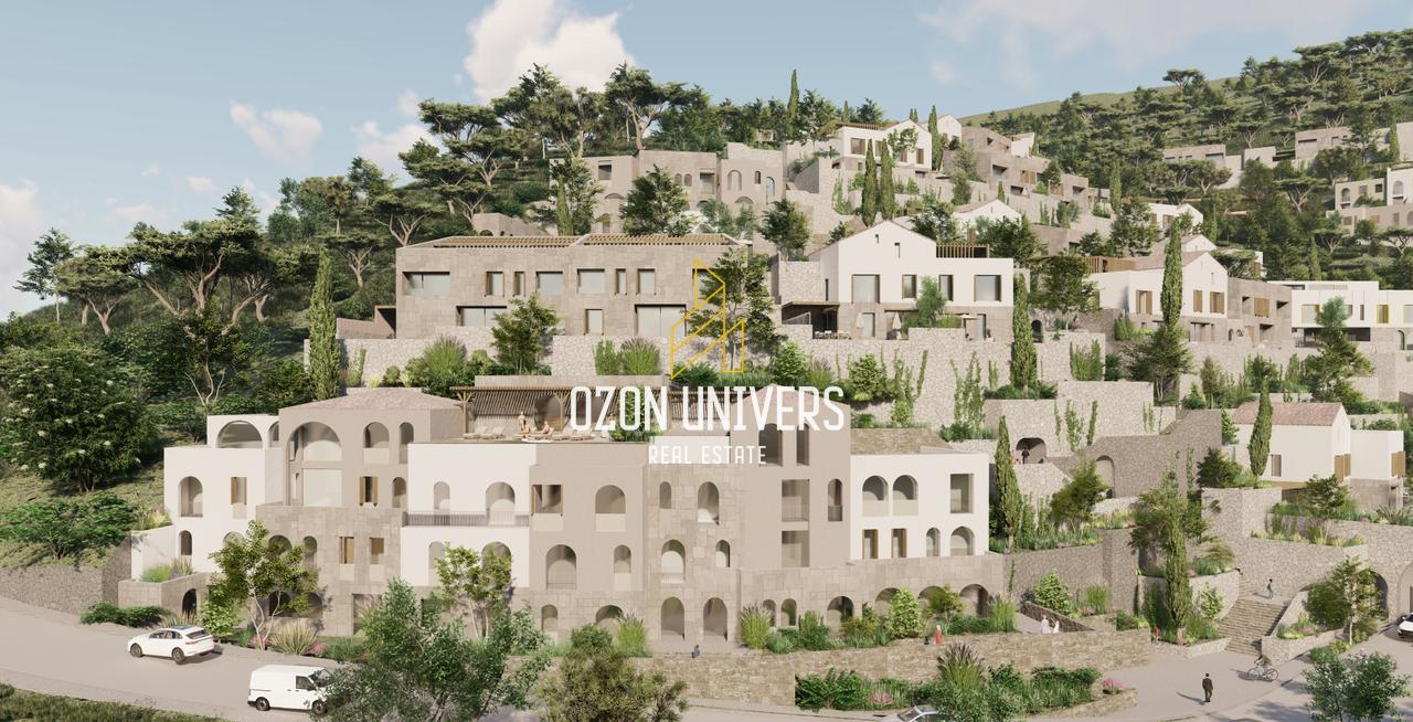 Appartamento 1+1 con veranda in vendita a Jale Bay Music Village