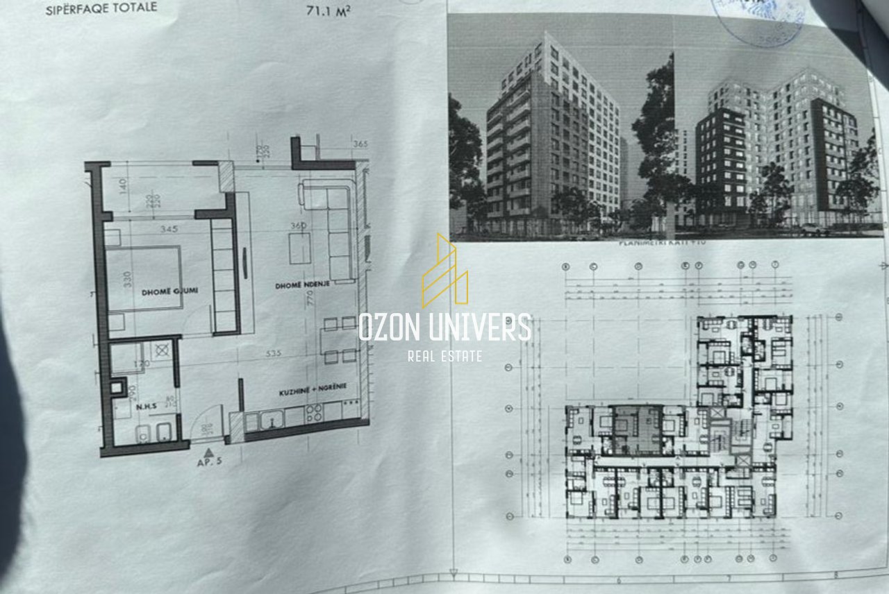Apartament 1+1 për shitje tek Fusha e Aviacionit