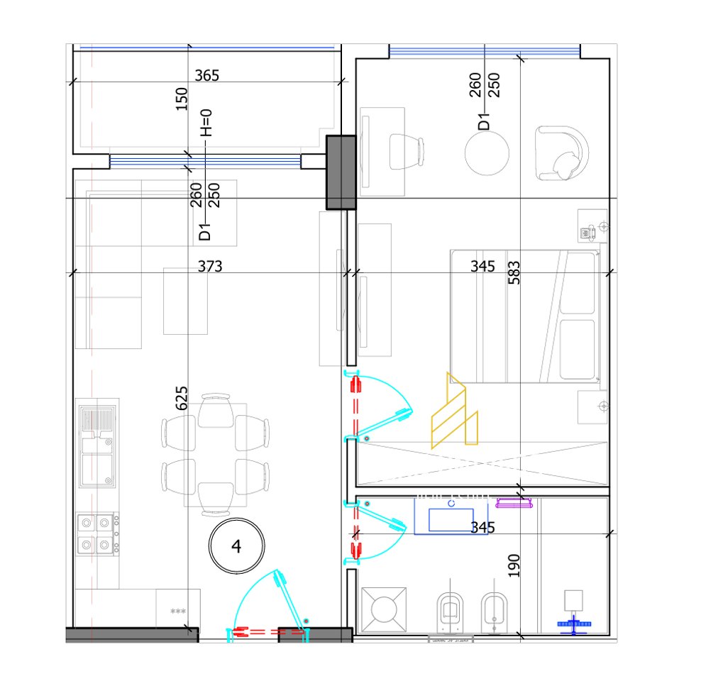 Appartamento 1+1 in vendita a Liburna Residence, Mali i Robit, Kavajë!