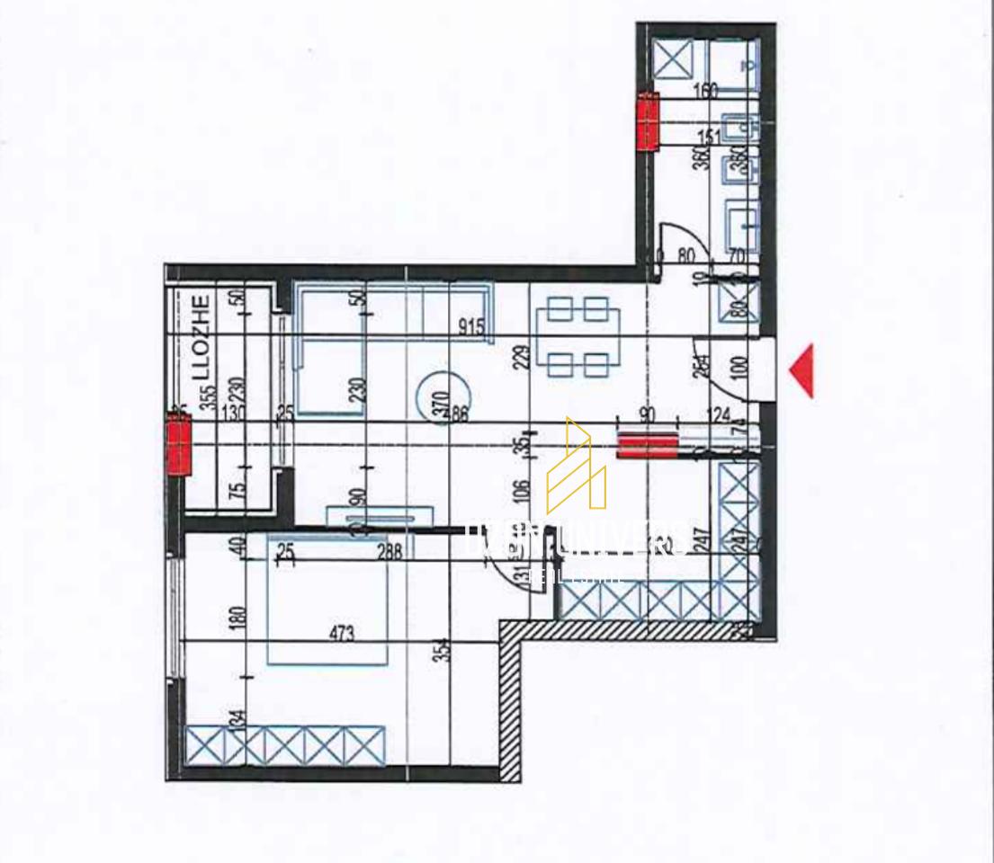 Apartament 1+1 për shitje tek Rruga Demokracia, Paskuqan!