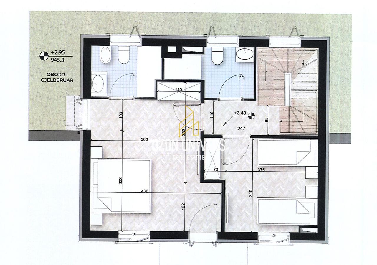 OKAZION! Shitet vilë te Parku Rinia, Korçë!