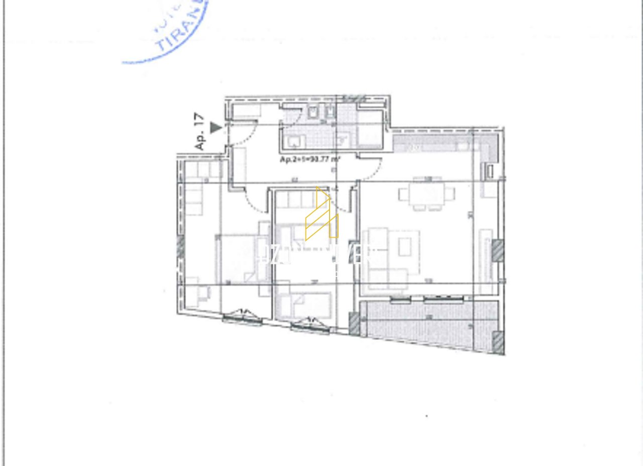 Apartament 2+1 për shitje tek Ringside Residence, Paskuqan!