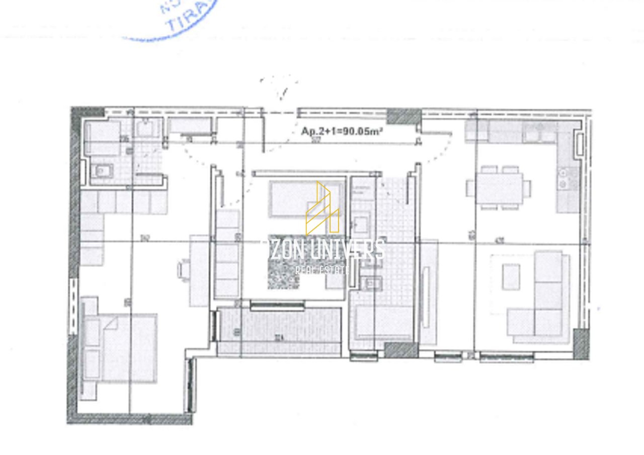 Apartament 2+1 për shitje tek Ringside Residence, Paskuqan!