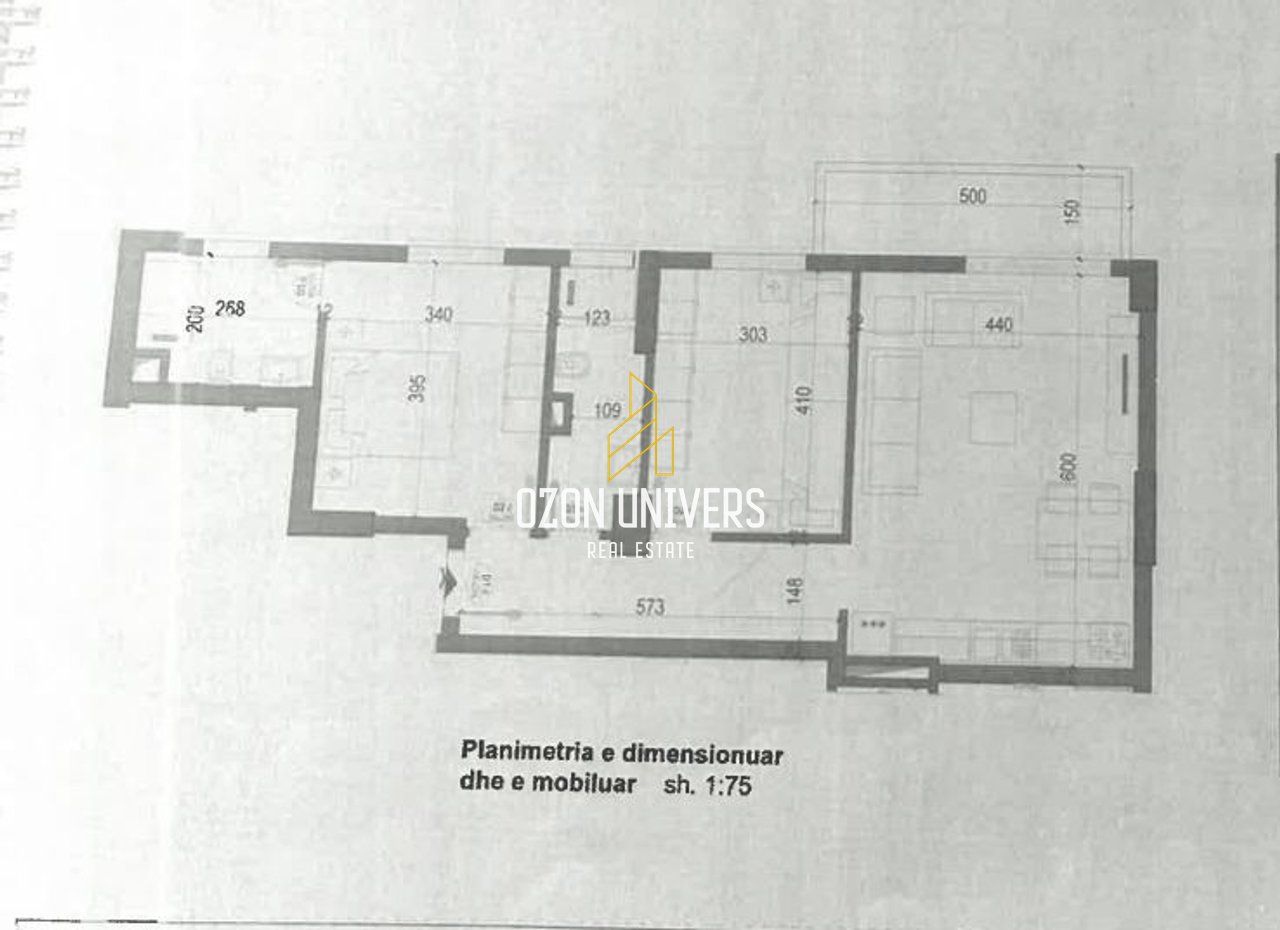 Opportunity! 2+1+2 apartment for sale at Metropolitan Residence, Kamëz!