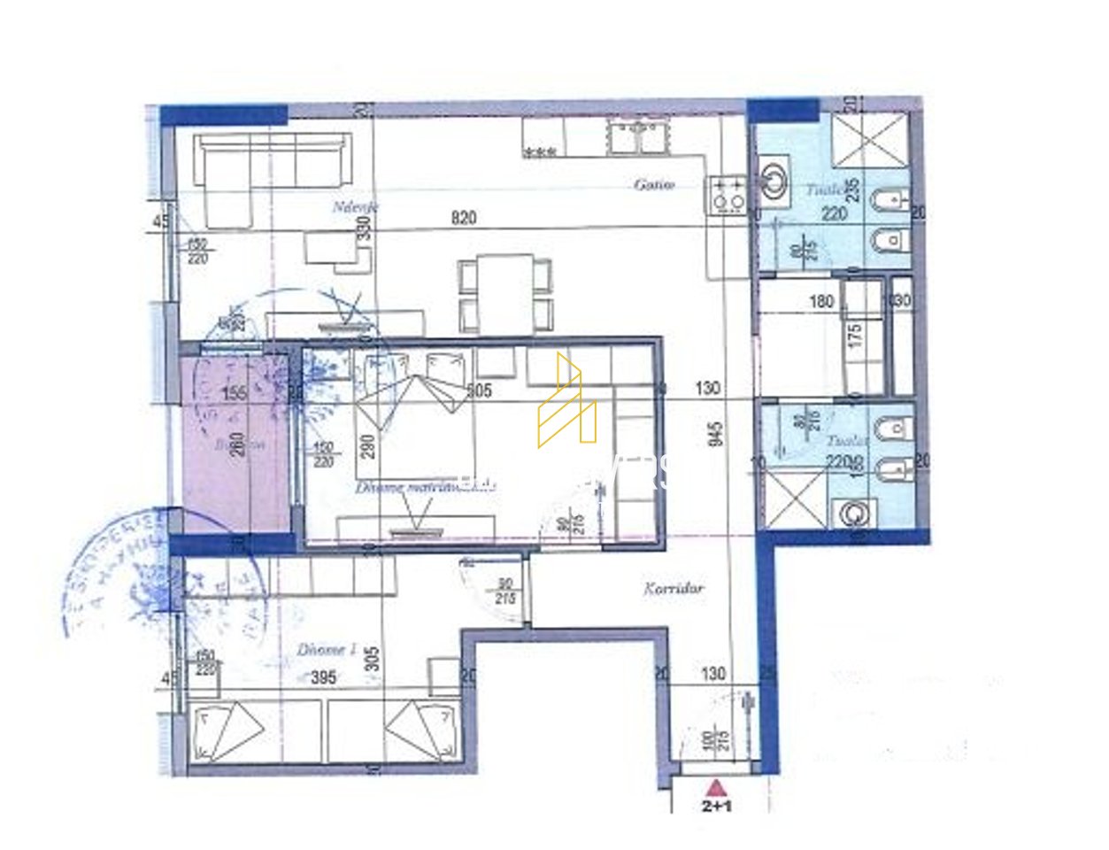 OKAZION! Apartament 2+1+2 për shitje tek Tirana Entry III, Rruga Dritan Hoxha!