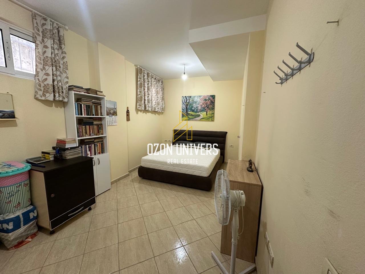 1+1 apartment with parking space for rent in Shkozë!