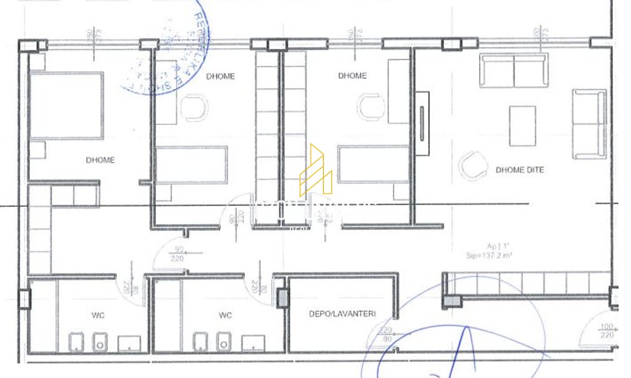 OKAZION! Apartament 3+1+2 për shitje tek Albin Tros,Farkë e Vogël!