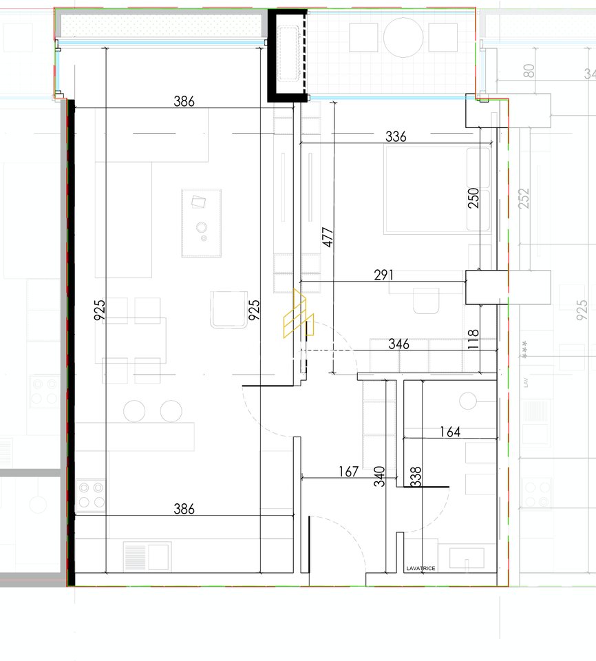 1+1 apartment for sale, at Lion Park 2, Laprakë!