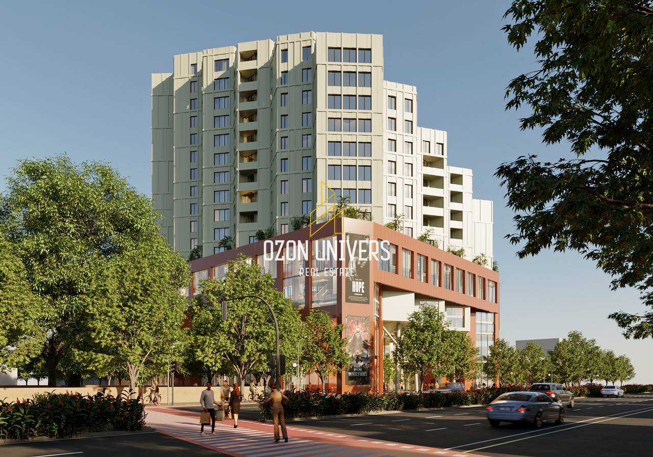 Apartament 1+1 për shitje tek Colonnade Residence, Rruga Dritan Hoxha!