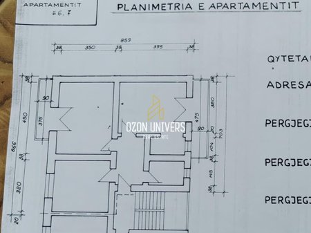 1+1 apartment for sale, near the New Bazaar!